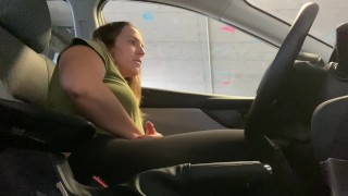 Audrey Farting In Car!
