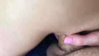 POV - Cum In Step Sister's Panties - She Stayed In Them For Dinner With Parents - Rita Mills