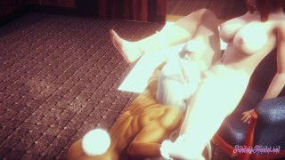 Boku No Hero Yuri Hentai - Rumi Usagiyama & Ochako Uraraka Lesbian Sex