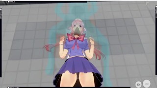 CM3D2 The Future Diary hentai - Yuno Gasai fucked in public