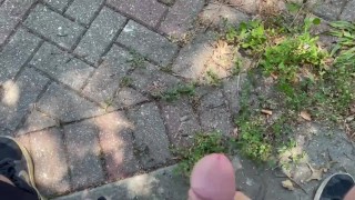 Piss and Cum Public 