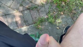 Piss and Cum Public 