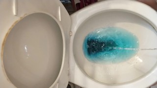 Guy takes relieving piss