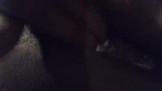 Ebony FINGERS AND CREAMS PUSSY 