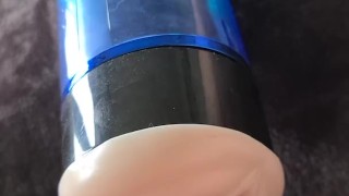Using my new fuck toy.