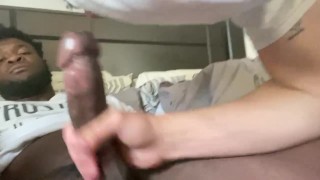 Hung BBC Sloppy Blowjob Ending With 2 Huge Cumshots 