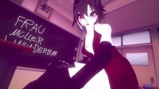 ASMR German Teacher Roleplay Lewd Ear Eating Licking Purring SFW VRChat