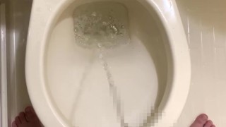 オナニー後の放尿