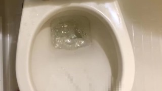 オナニー後の放尿