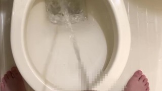 オナニー後の放尿