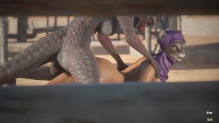 Dragon Futa Fills A Slut With Her Creamy Love