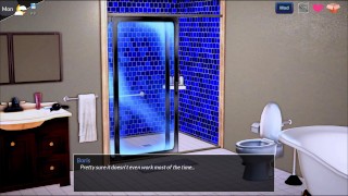 2 - Mythic Manor - Sneaking into ladies bathroom in the gym (dubbing)