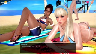 6 - Mythic Manor - Sexy milf Esther pee in the toilet and her massive tits.
