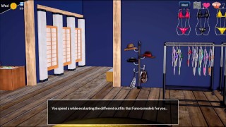 7 - Mythic Manor - Sexy roomate Fanora her massive teen boobs in the shop