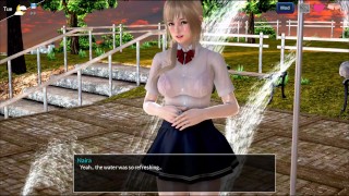 7 - Mythic Manor - Sexy roomate Fanora her massive teen boobs in the shop