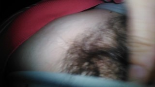 Hairy Horny Hirsute Hairiest Pussy PinkMoonLust Flashes Furry Bush Cunt Vulva Muffin Pubic Hair