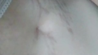 Dirty Slut Lays In Bed Playing With Tits An Pussy