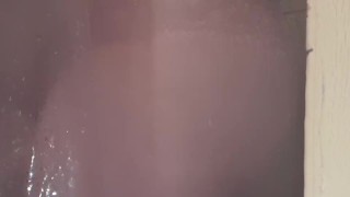 stepdad in the shower voyeur masturbating 