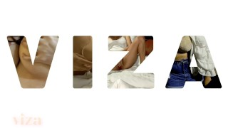 Massage oil & masturbation, creampied with beautiful big boobs girl - viza showgirl