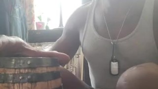 Mini bourbon bong I'm working on