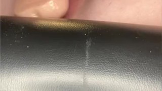 masturbate w me, 6 in dildo and vibrator on desk chair (audio)