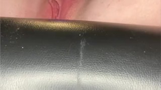 masturbate w me, 6 in dildo and vibrator on desk chair (audio)