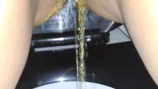 she wants to bathe me with her urine and shows me what it would be like to be under her