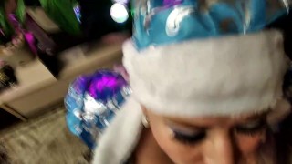 Horny russian mature MILF whore AimeeParadise: cum on face compilation!