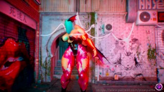 Morrigan Muscle Growth (Lighting Test)