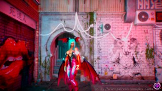 Morrigan Muscle Growth (Lighting Test)