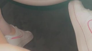 Fucking creamy pussy in a parking lot ONLYFANS @slimthickn