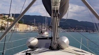 Risky Blowjob on Sailing Boat in Greece