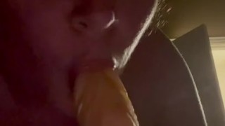Deep throat dildo