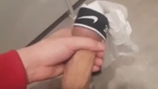 Big hard cock being teased