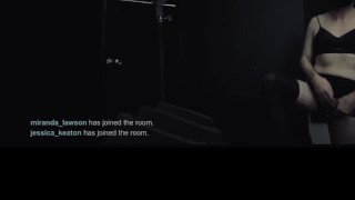 My first ever Chaturbate live stream - Dancing, Stripping & Playing