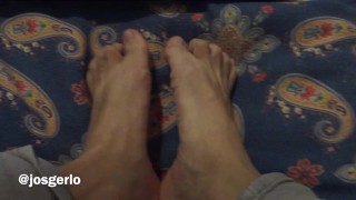 My feet after a long day