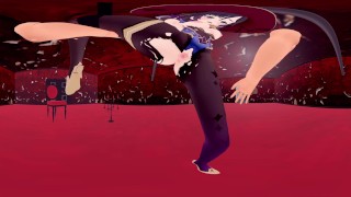 [VR 360 4K] Mona Genshin Hanging up the leg