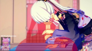 Ayaka Gets Fat Creampie | Genshin Impact | 3D Porn Hentai