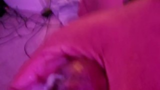 Cumming After Working