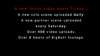 Spanking My Big Cheeks Red