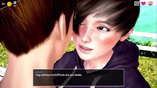 Mythic Manor V0.17 - Goth babe giving head and wild sex on the park (11)