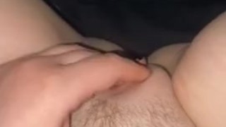Milf fingering her wet pussy 