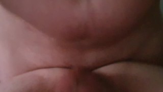 Boyfriends Bareback Morning Fuck. Cum on Ass & Face/Mouth