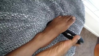 HIs Queen Suga - Unpolished big feet