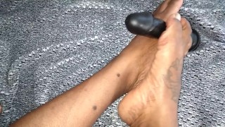 HIs Queen Suga - Unpolished big feet