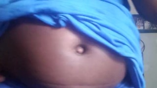 Bloating In My Blue Dress Again