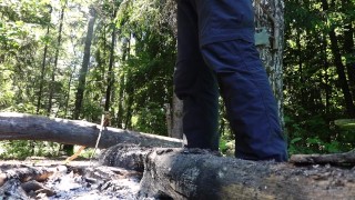 Pissing on fire, the only way to turn it off.