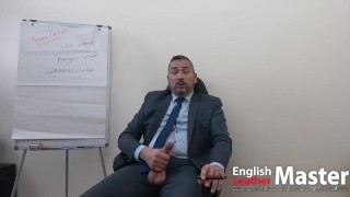 Teamlocked Boss smokes cigar & explains that all chastity workers will suck off managers PREVIEW