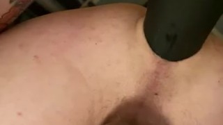 John Thomas toys 12”  torpedo digs deep 