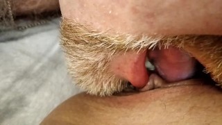 Just mature real married couple: pov blowjob, pussy licking, tits fucking, cocl in pussy closeup...